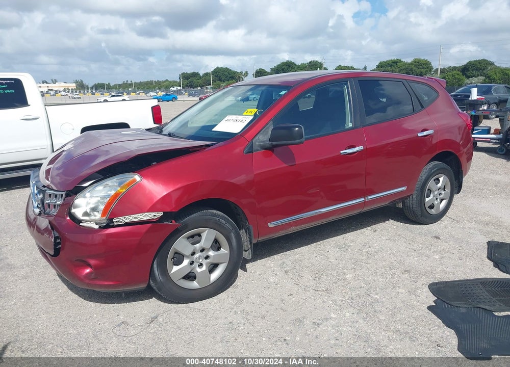 2013 NISSAN ROGUE S VIN: JN8AS5MT4DW541107