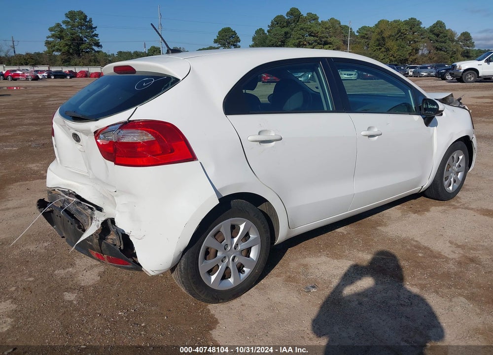 2012 KIA RIO5 LX VIN: KNADM5A36C6014382