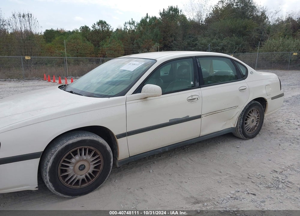 2002 CHEVROLET IMPALA VIN: 2G1WF55E429122050