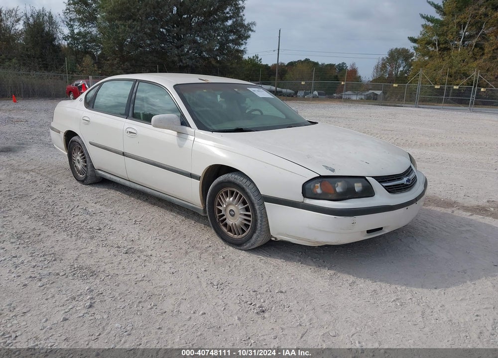 2002 CHEVROLET IMPALA VIN: 2G1WF55E429122050