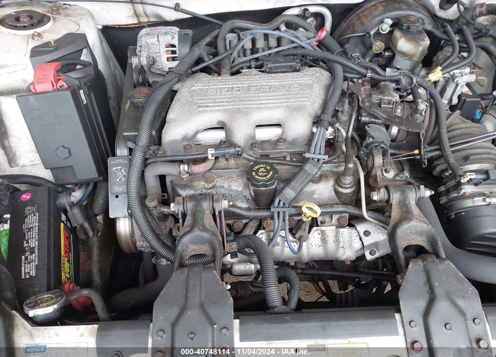 1998 BUICK CENTURY CUSTOM VIN: 2G4WS52M3W1402038