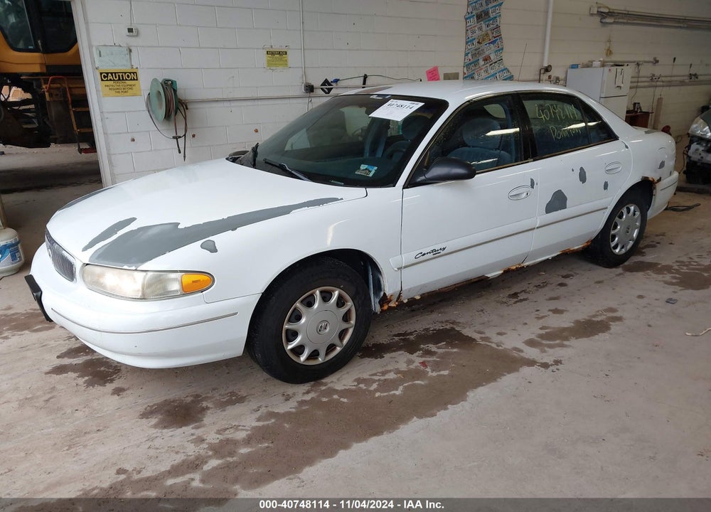 1998 BUICK CENTURY CUSTOM VIN: 2G4WS52M3W1402038