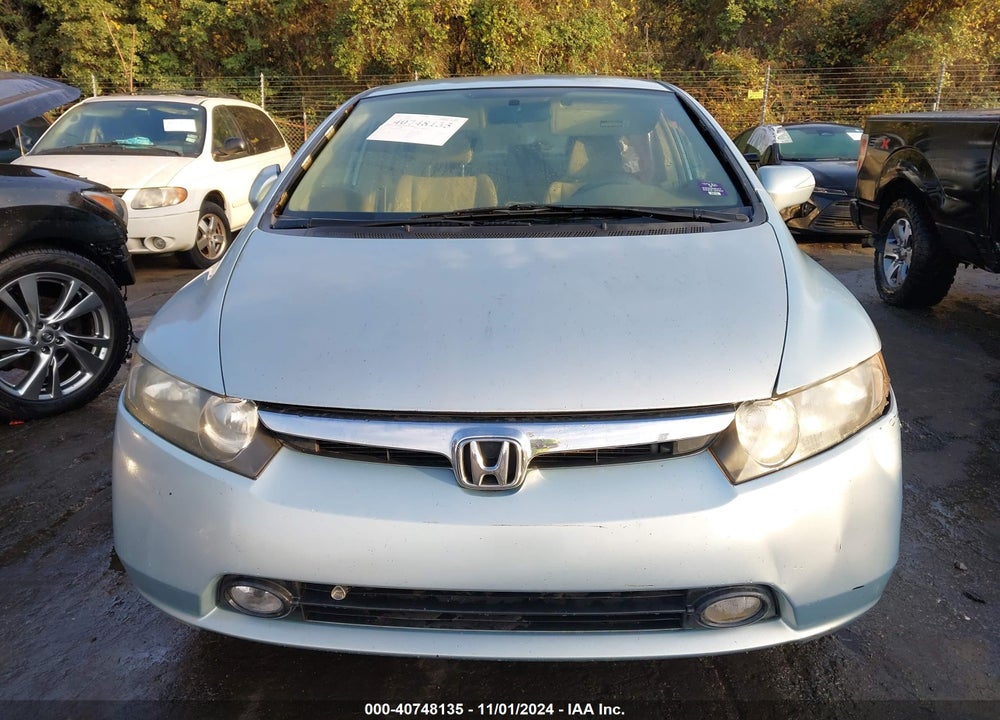 2008 HONDA CIVIC HYBRID VIN: JHMFA36218S010231