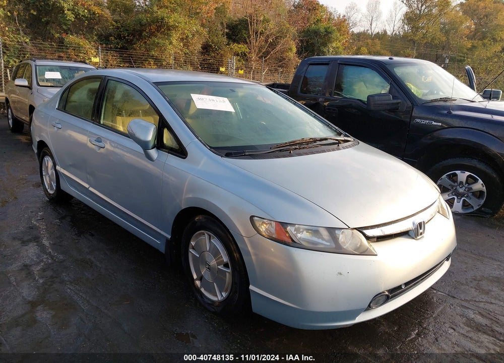 2008 HONDA CIVIC HYBRID VIN: JHMFA36218S010231