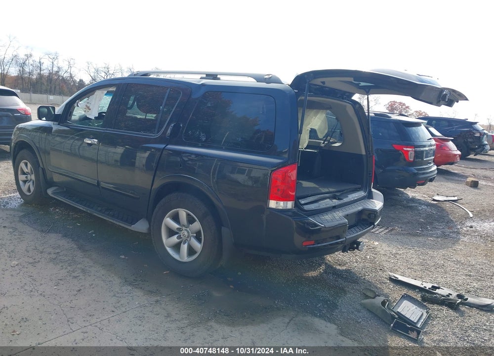 2011 NISSAN ARMADA SV VIN: 5N1AA0NC9BN609724