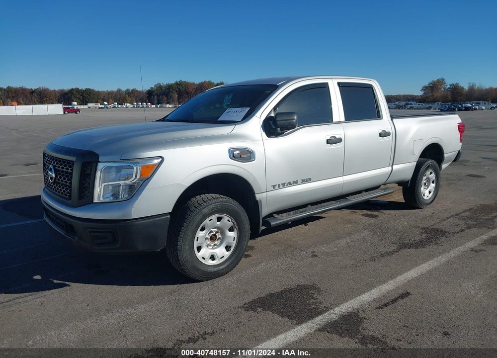 2017 NISSAN TITAN XD S DIESEL VIN: 1N6BA1F39HN522831