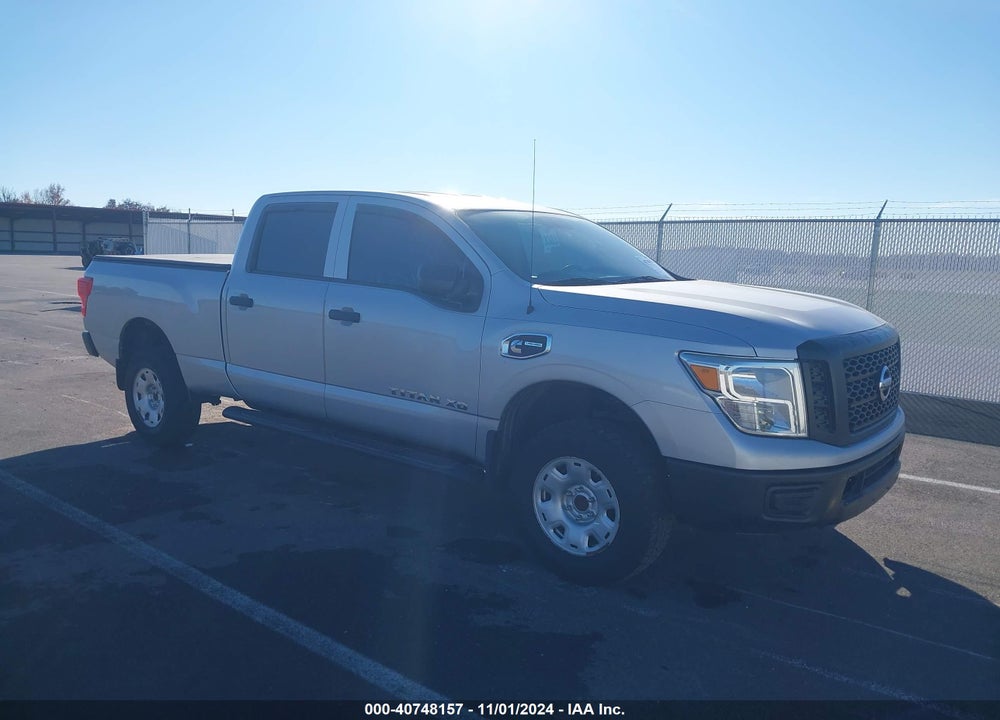 2017 NISSAN TITAN XD S DIESEL VIN: 1N6BA1F39HN522831