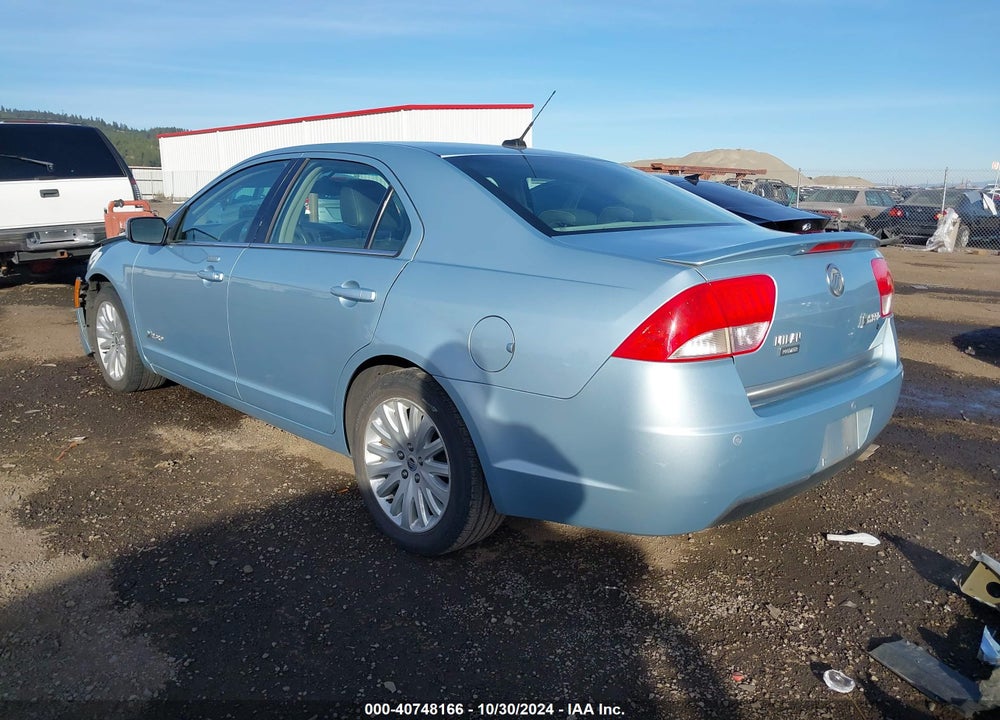 2010 MERCURY MILAN HYBRID VIN: 3MEDM0L32AR631053