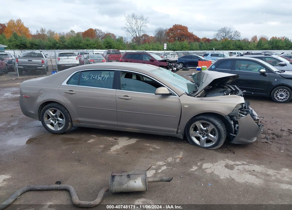 2008 CHEVROLET MALIBU LT VIN: 1G1ZH57B98F250620