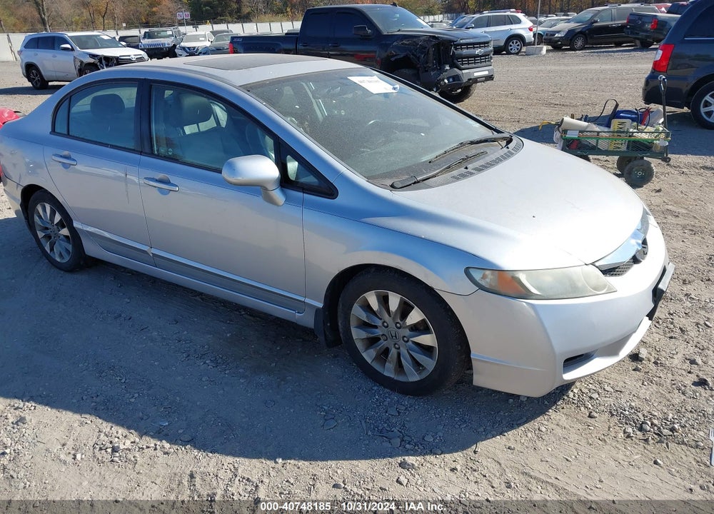 2010 HONDA CIVIC EX-L VIN: 2HGFA1F92AH558451