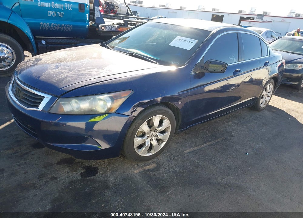 2008 HONDA ACCORD 2.4 EX-L VIN: JHMCP268X8C015583