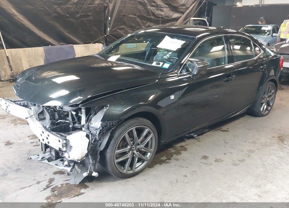 2019 LEXU IS 300 F SPORT AWD VIN: JTHC81D21K5036565