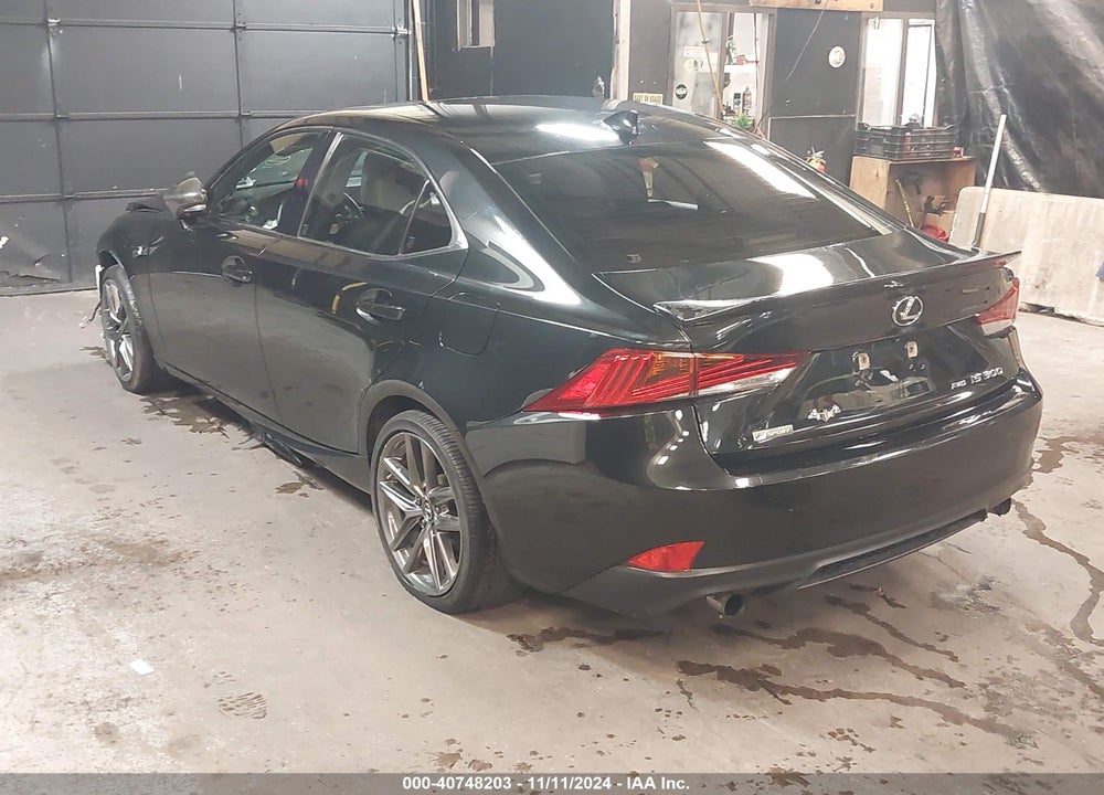 2019 LEXU IS 300 F SPORT AWD VIN: JTHC81D21K5036565