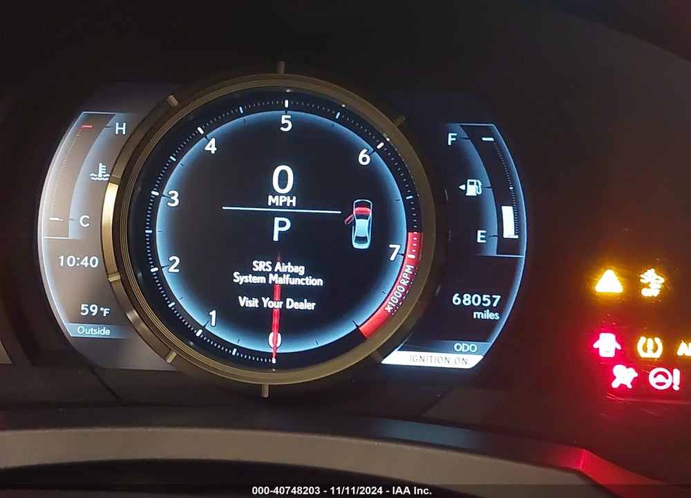 2019 LEXU IS 300 F SPORT AWD VIN: JTHC81D21K5036565