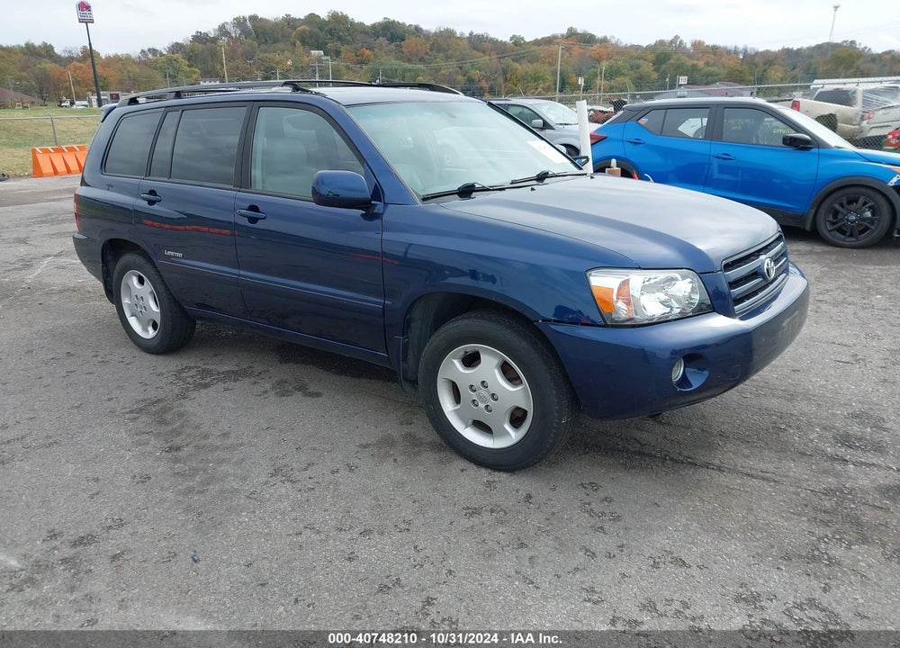 2006 TOYOTA HIGHLANDER LIMITED V6 VIN: JTEEP21AX60178202