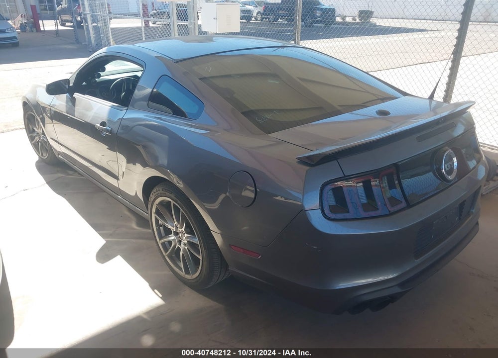 2014 FORD MUSTANG GT PREMIUM VIN: 1ZVBP8CF3E5321735