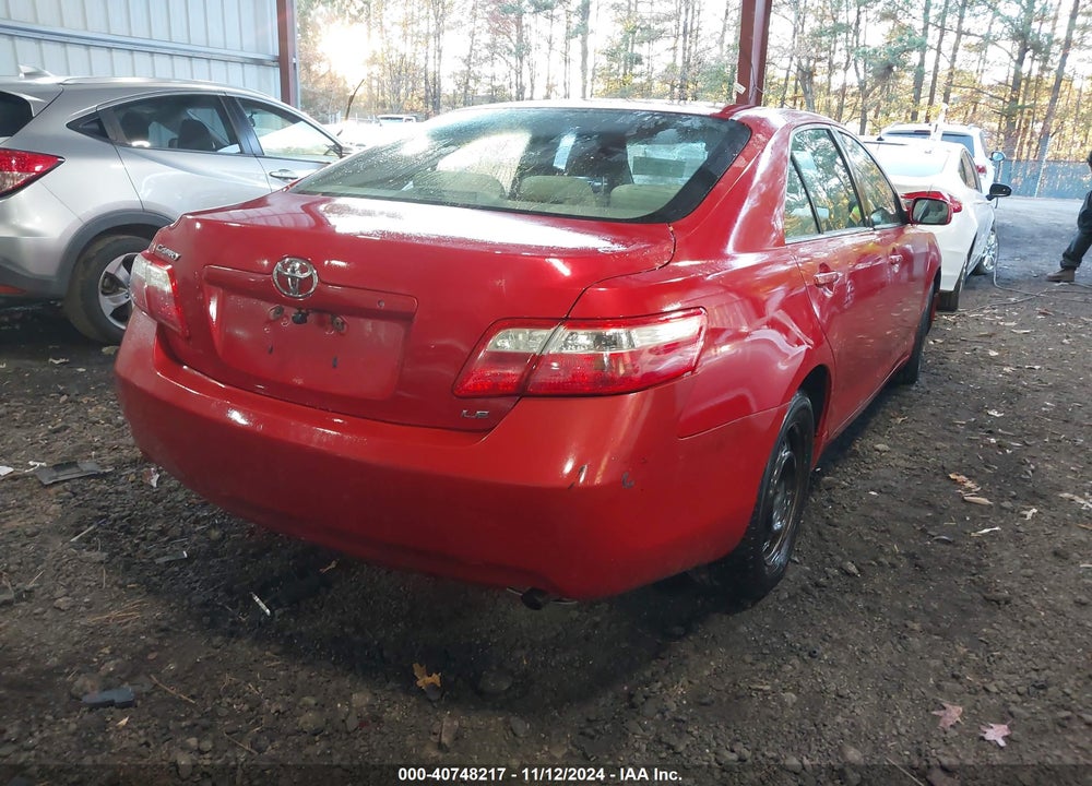 2009 TOYOTA CAMRY LE VIN: 4T1BE46KX9U298861