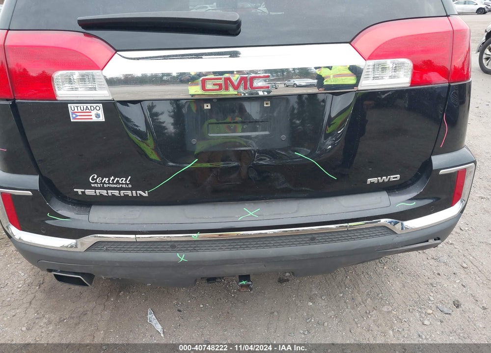 2017 GMC TERRAIN SLT VIN: 2GKFLUEK4H6108471
