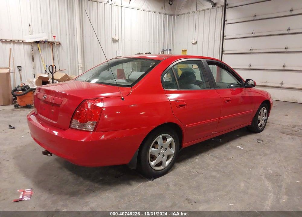 2005 HYUNDAI ELANTRA GLS/GT VIN: KMHDN46D15U144883