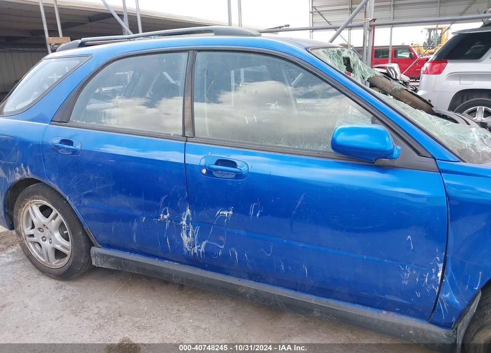 2002 SUBARU IMPREZA WRX VIN: JF1GG29602G832841