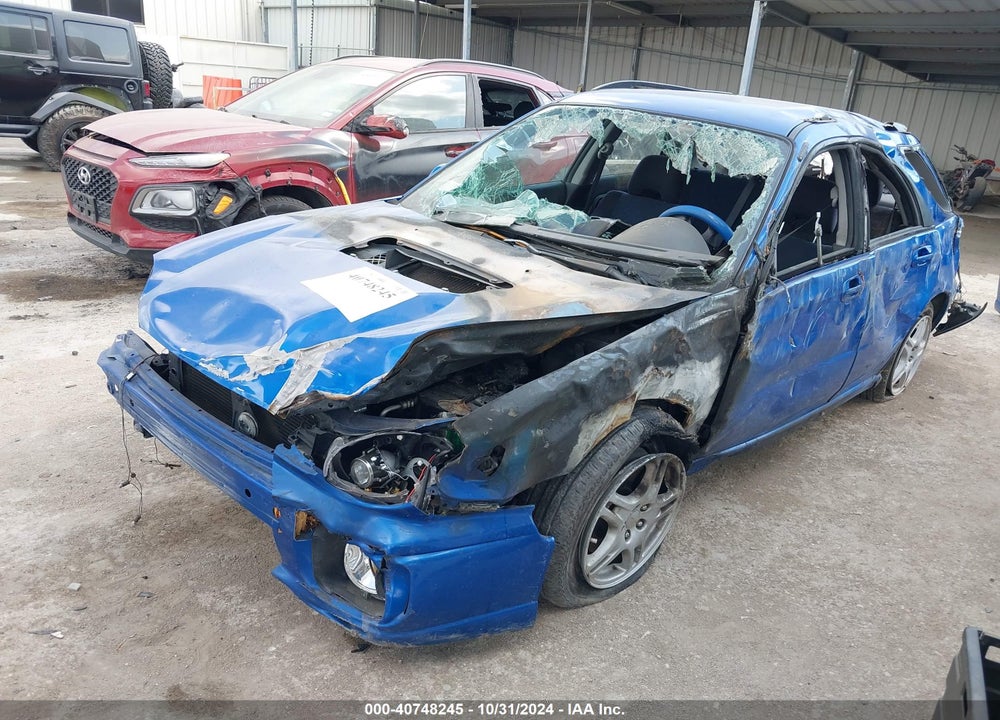 2002 SUBARU IMPREZA WRX VIN: JF1GG29602G832841