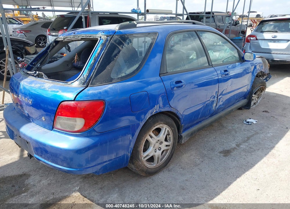 2002 SUBARU IMPREZA WRX VIN: JF1GG29602G832841