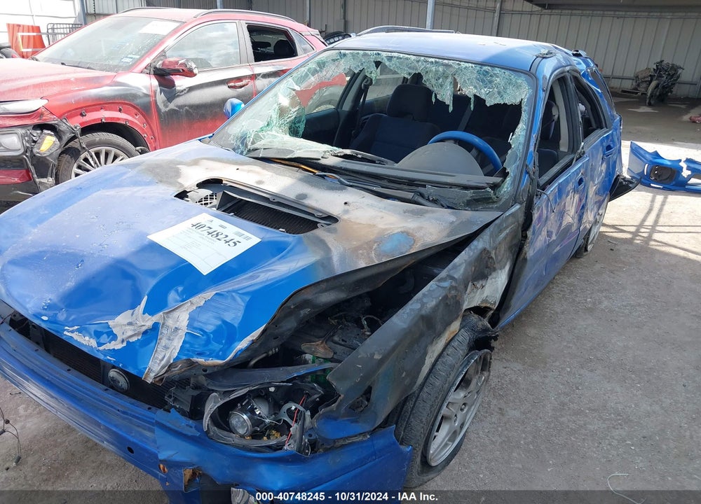 2002 SUBARU IMPREZA WRX VIN: JF1GG29602G832841