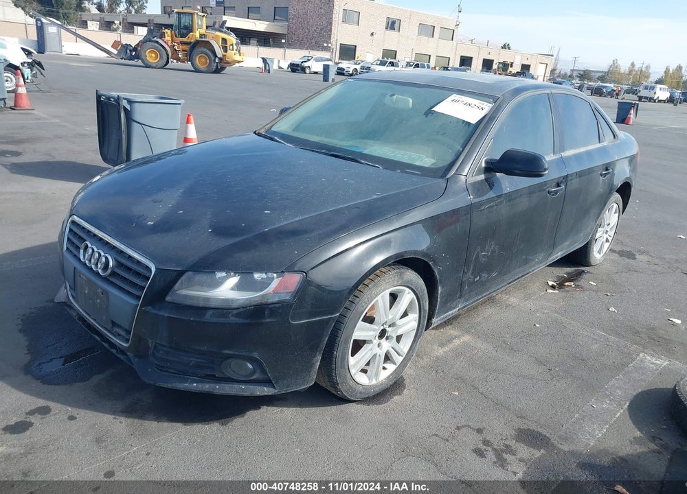 2011 AUDI A4 2.0T PREMIUM VIN: WAUAFAFL2BN042358