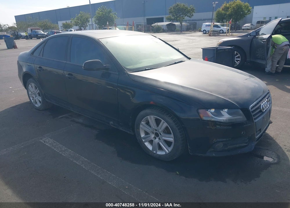 2011 AUDI A4 2.0T PREMIUM VIN: WAUAFAFL2BN042358