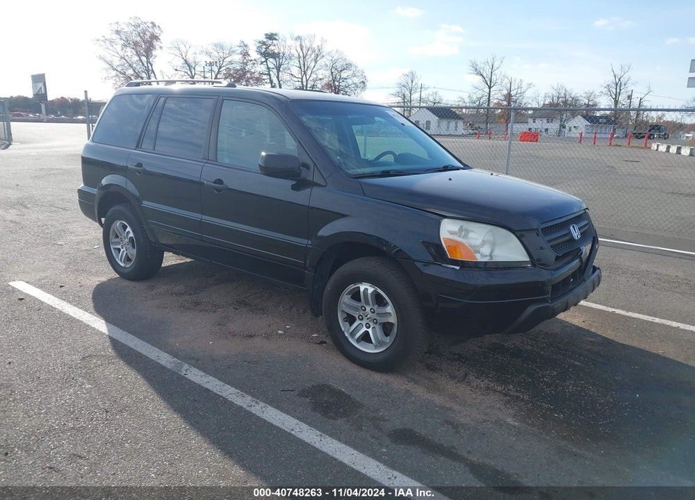 2005 HONDA PILOT EX VIN: 2HKYF18495H524725