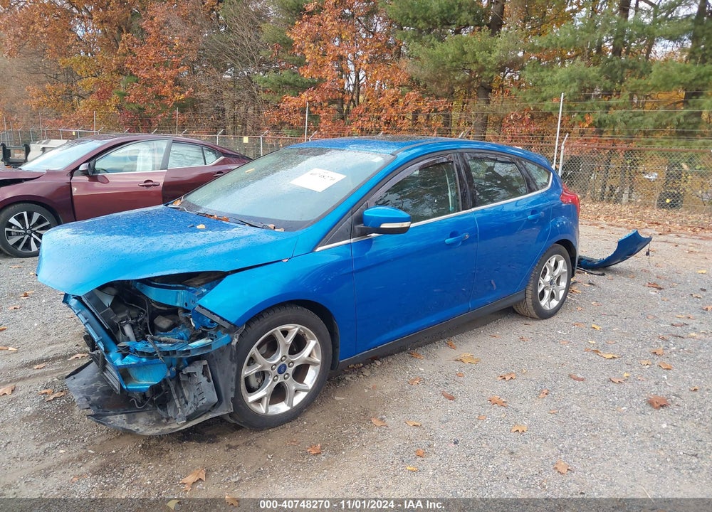 2012 FORD FOCUS TITANIUM VIN: 1FAHP3N29CL195499