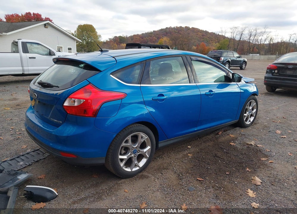 2012 FORD FOCUS TITANIUM VIN: 1FAHP3N29CL195499