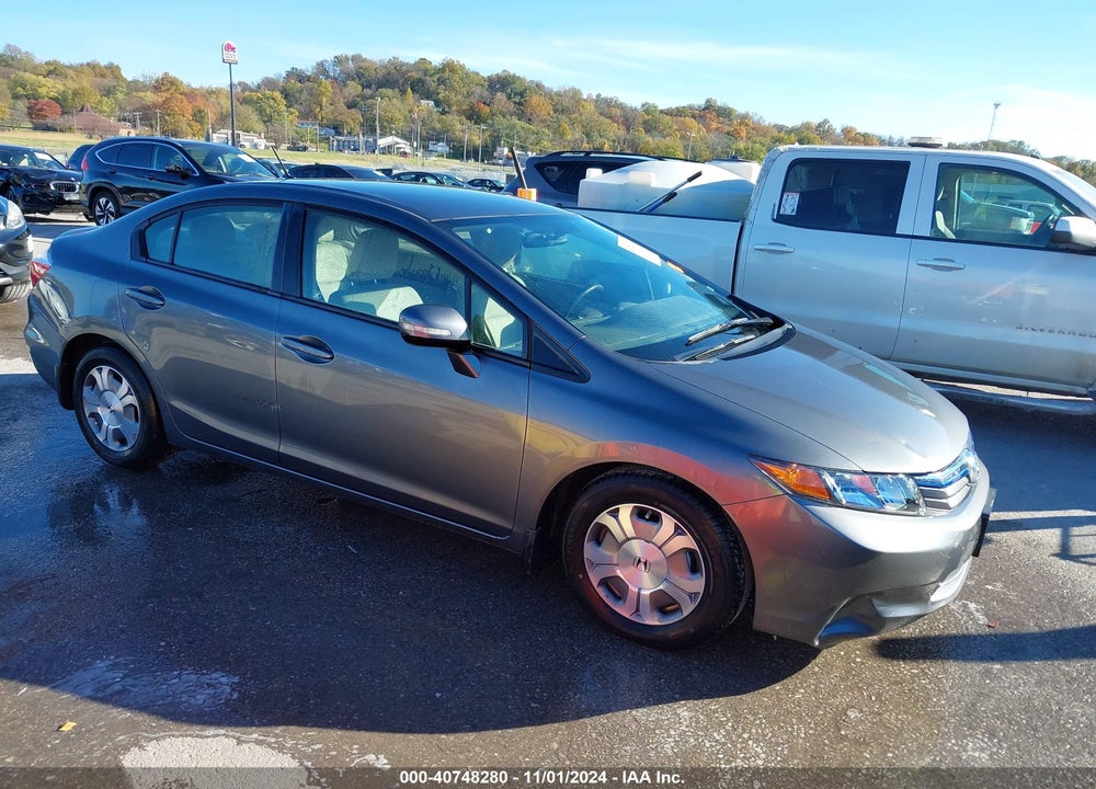 2012 HONDA CIVIC HYBRID VIN: JHMFB4F26CS004016
