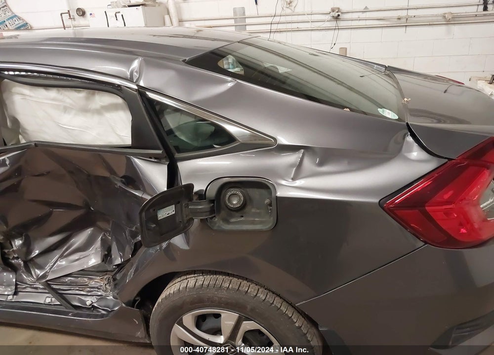 2017 HONDA CIVIC LX VIN: 19XFC2F52HE011407