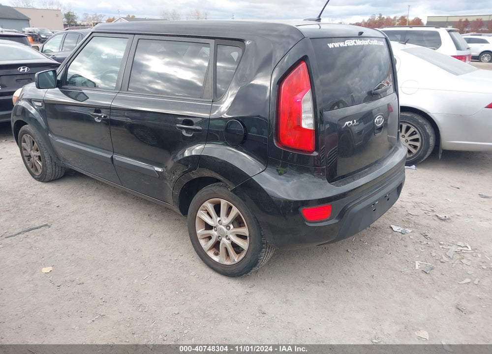 2012 KIA SOUL VIN: KNDJT2A57C7360265