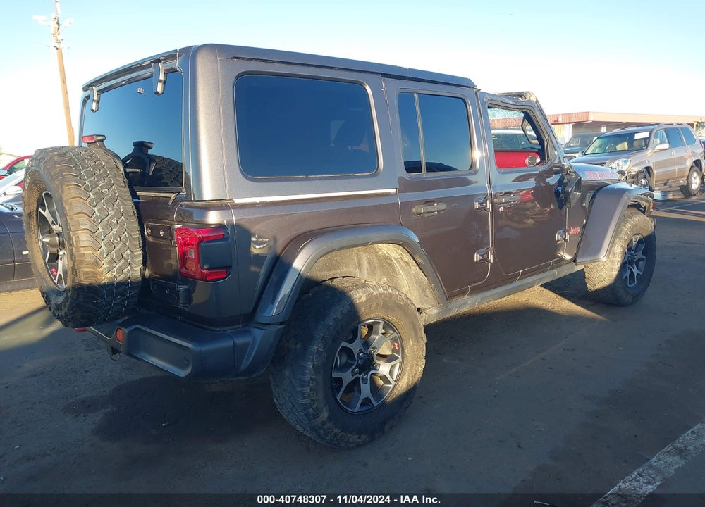 2021 JEEP WRANGLER UNLIMITED RUBICON 4X4 VIN: 1C4JJXFMXMW536204