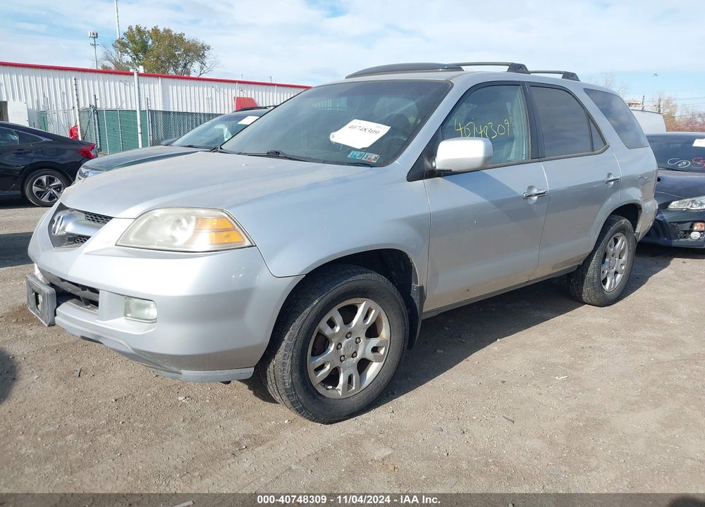 2005 ACURA MDX VIN: 2HNYD18275H516534