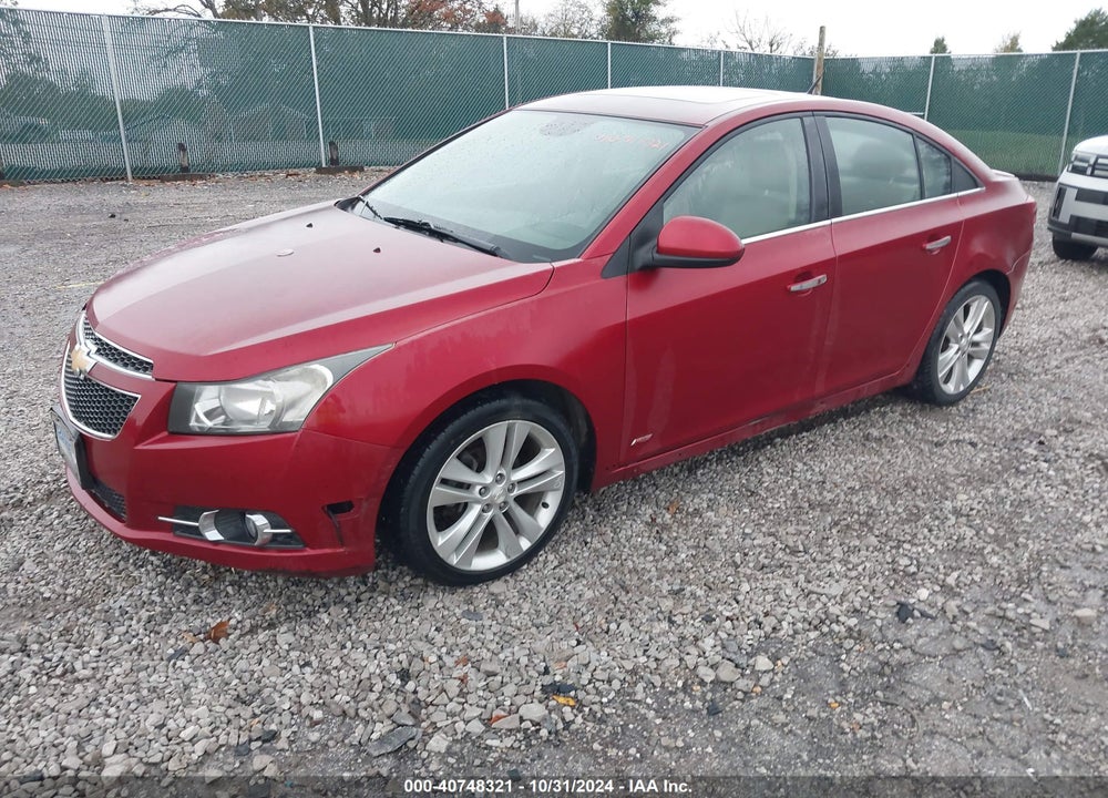 2012 CHEVROLET CRUZE LTZ VIN: 1G1PH5SC5C7329082
