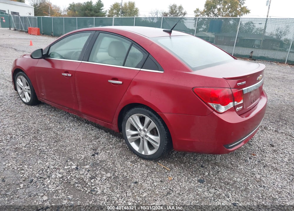 2012 CHEVROLET CRUZE LTZ VIN: 1G1PH5SC5C7329082