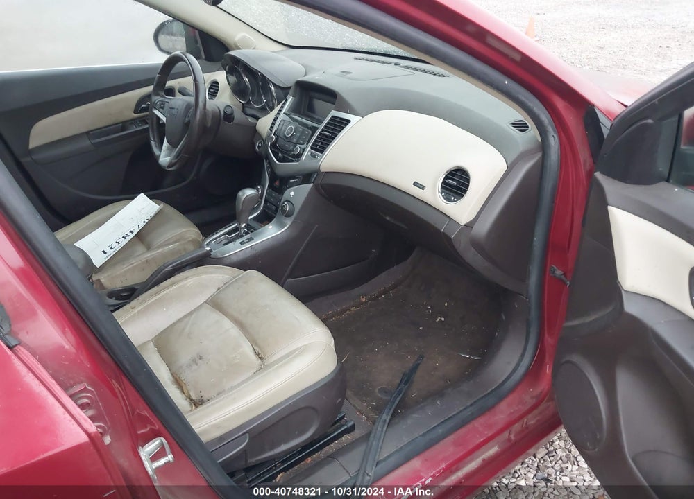 2012 CHEVROLET CRUZE LTZ VIN: 1G1PH5SC5C7329082