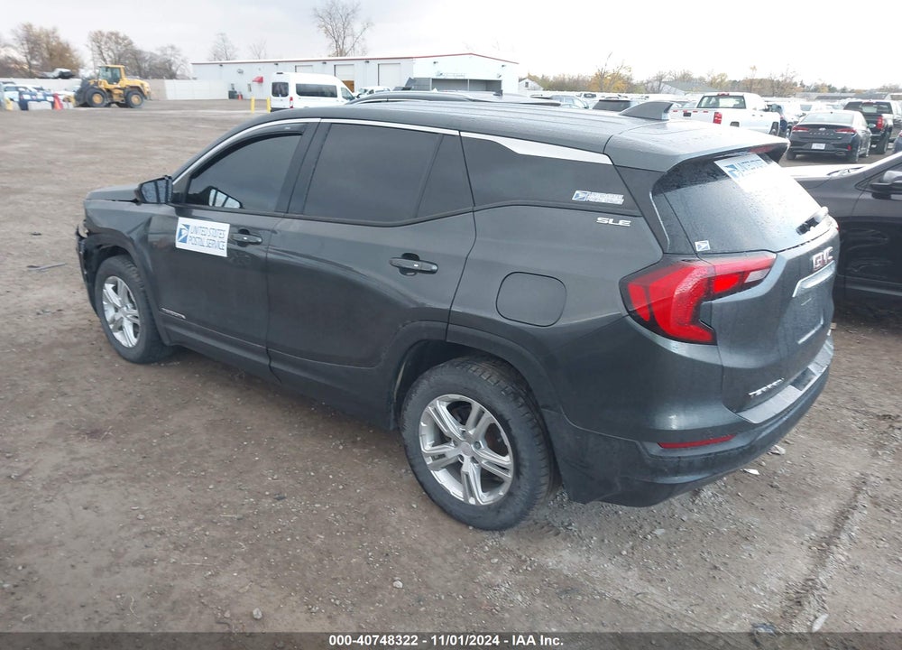 2018 GMC TERRAIN SLE VIN: 3GKALTEV4JL166001