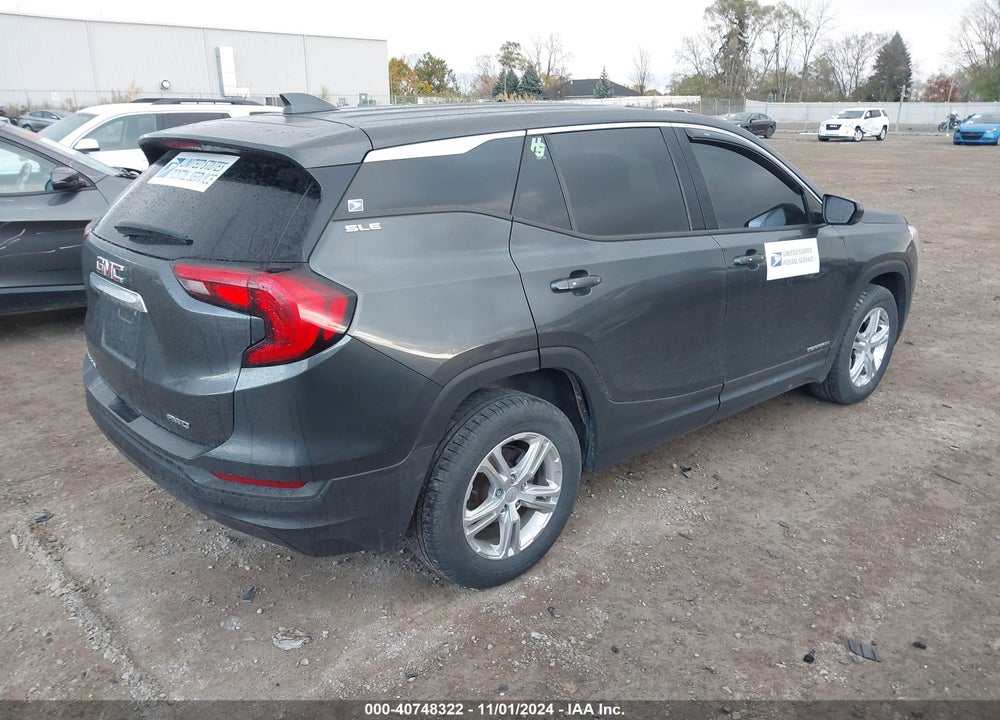 2018 GMC TERRAIN SLE VIN: 3GKALTEV4JL166001