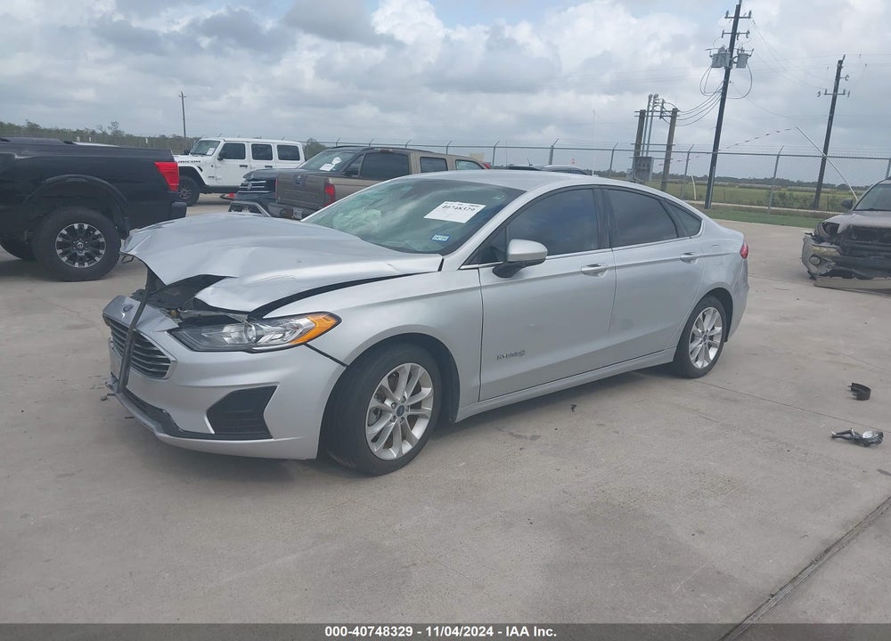 2019 FORD FUSION HYBRID SE VIN: 3FA6P0LU4KR204636