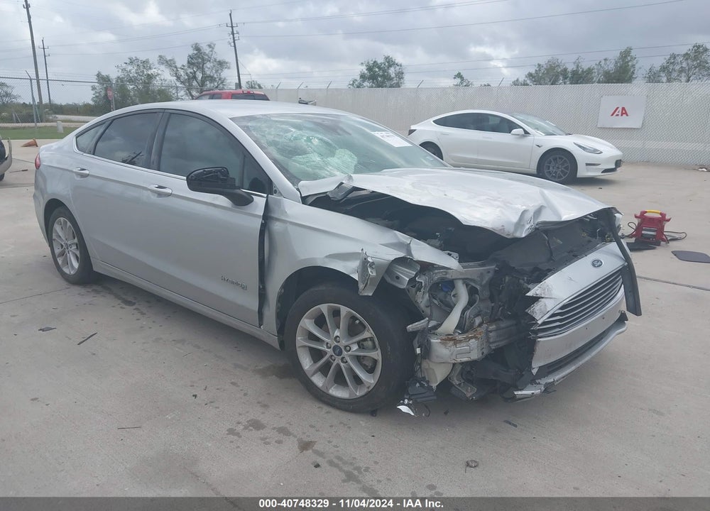 2019 FORD FUSION HYBRID SE VIN: 3FA6P0LU4KR204636