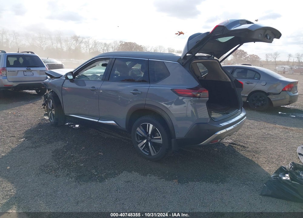 2021 NISSAN ROGUE PLATINUM INTELLIGENT AWD VIN: JN8AT3DD4MW320827