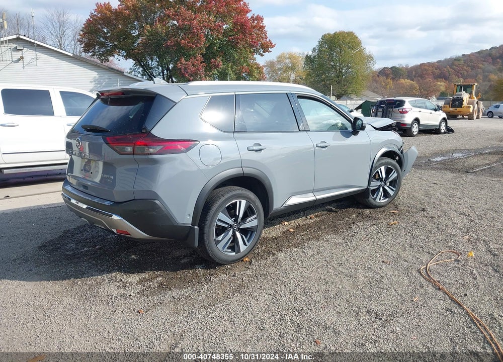 2021 NISSAN ROGUE PLATINUM INTELLIGENT AWD VIN: JN8AT3DD4MW320827