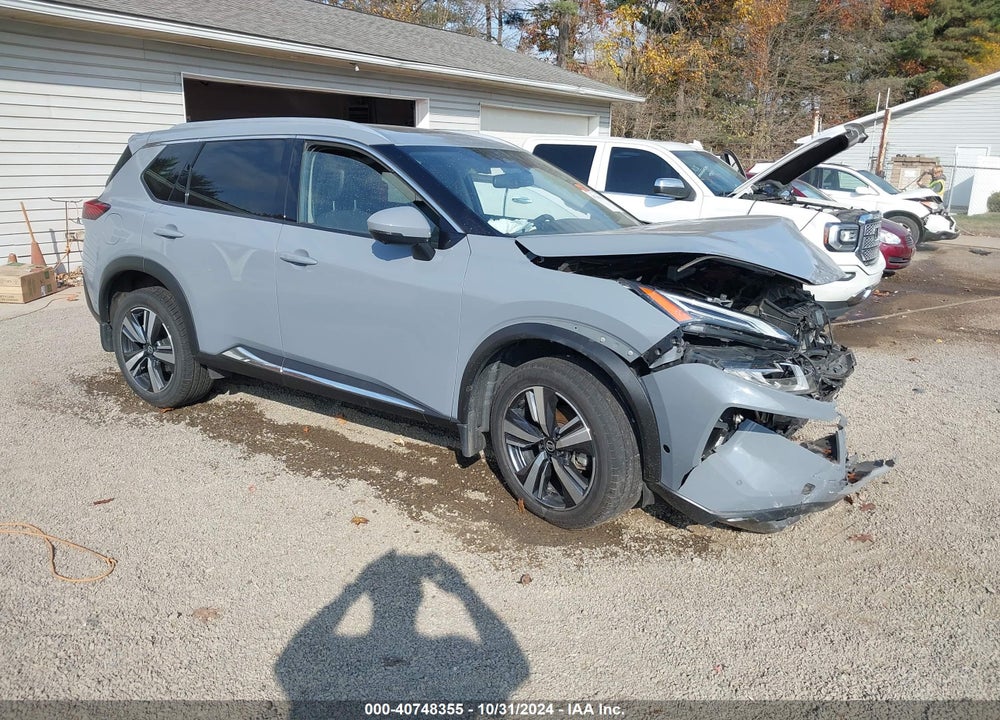 2021 NISSAN ROGUE PLATINUM INTELLIGENT AWD VIN: JN8AT3DD4MW320827