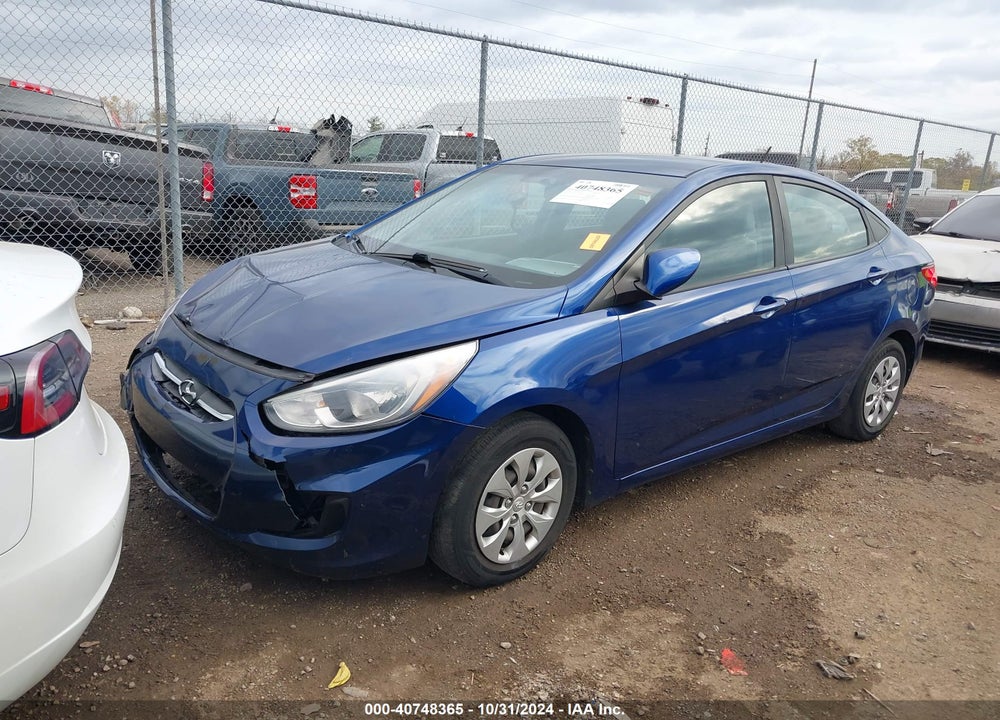 2016 HYUNDAI ACCENT SE VIN: KMHCT4AE0GU155510