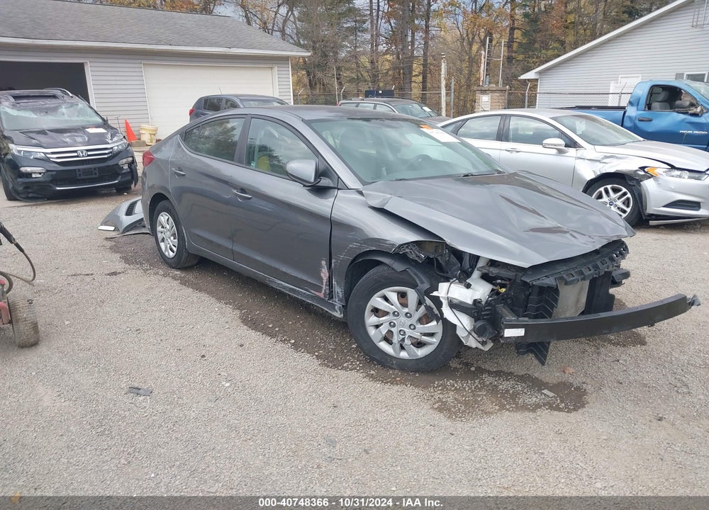 2018 HYUNDAI ELANTRA SE VIN: 5NPD74LF6JH390725