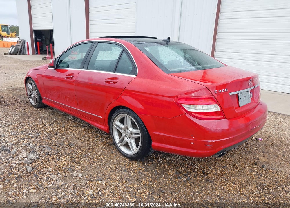 2008 MERCEDES-BENZ C 300 LUXURY/SPORT VIN: WDDGF54X48R036871
